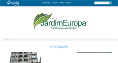 Desktop Screenshot of imobiliariaestrela.com.br